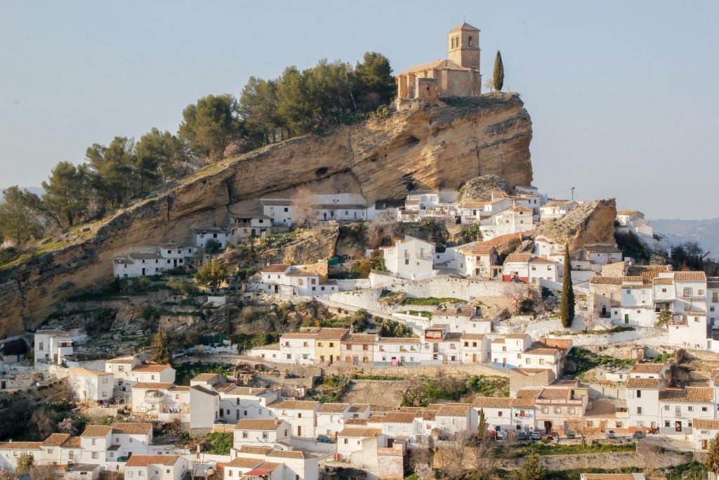pueblos blancos autocaravana