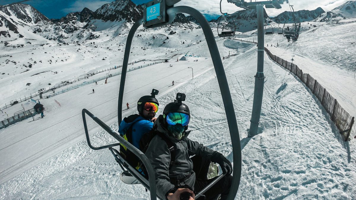 Esquiar en Andorra con una autocaravana