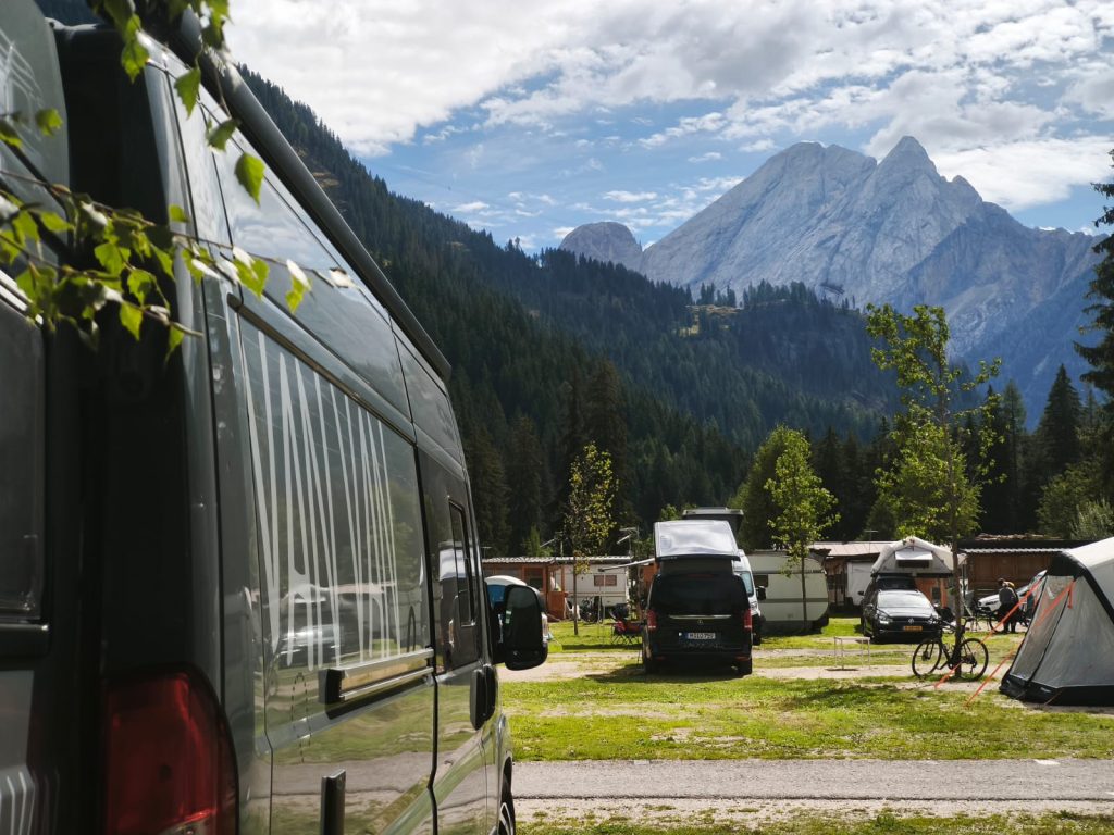 Los Dolomitas en camper